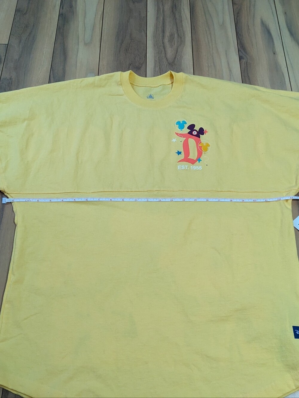 NWT! Disneyland Play In The Parks Spirit Jersey In Yellow Size M - Picture 11 of 15